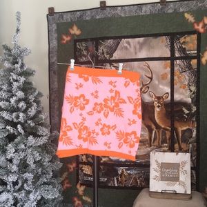XXL Wild fable skirt Orange & Pink